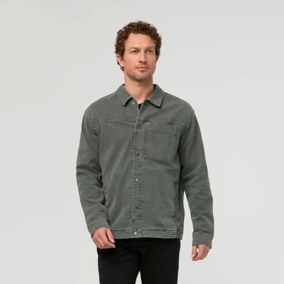 DU/ER M Stretch Canvas Work Jacket Thyme
