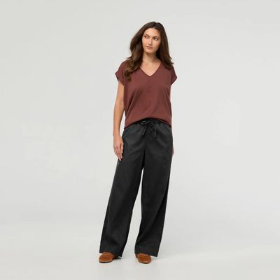 DU/ER W Naked Twill Easy Pant Black (30L)