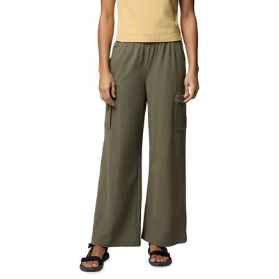 Columbia W Pinetown Canyon Cargo Pant Stone Green
