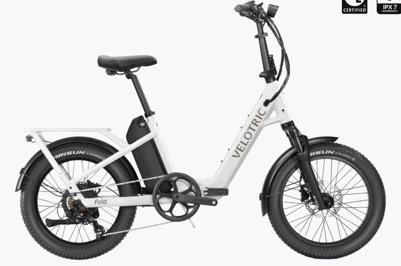 Velotric Fold 1 Plus E-Bike  - Pearl White