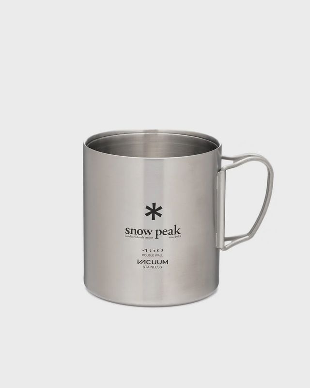 Stainless Vacuum-Insulated Mug in 450ml by Snow Peak