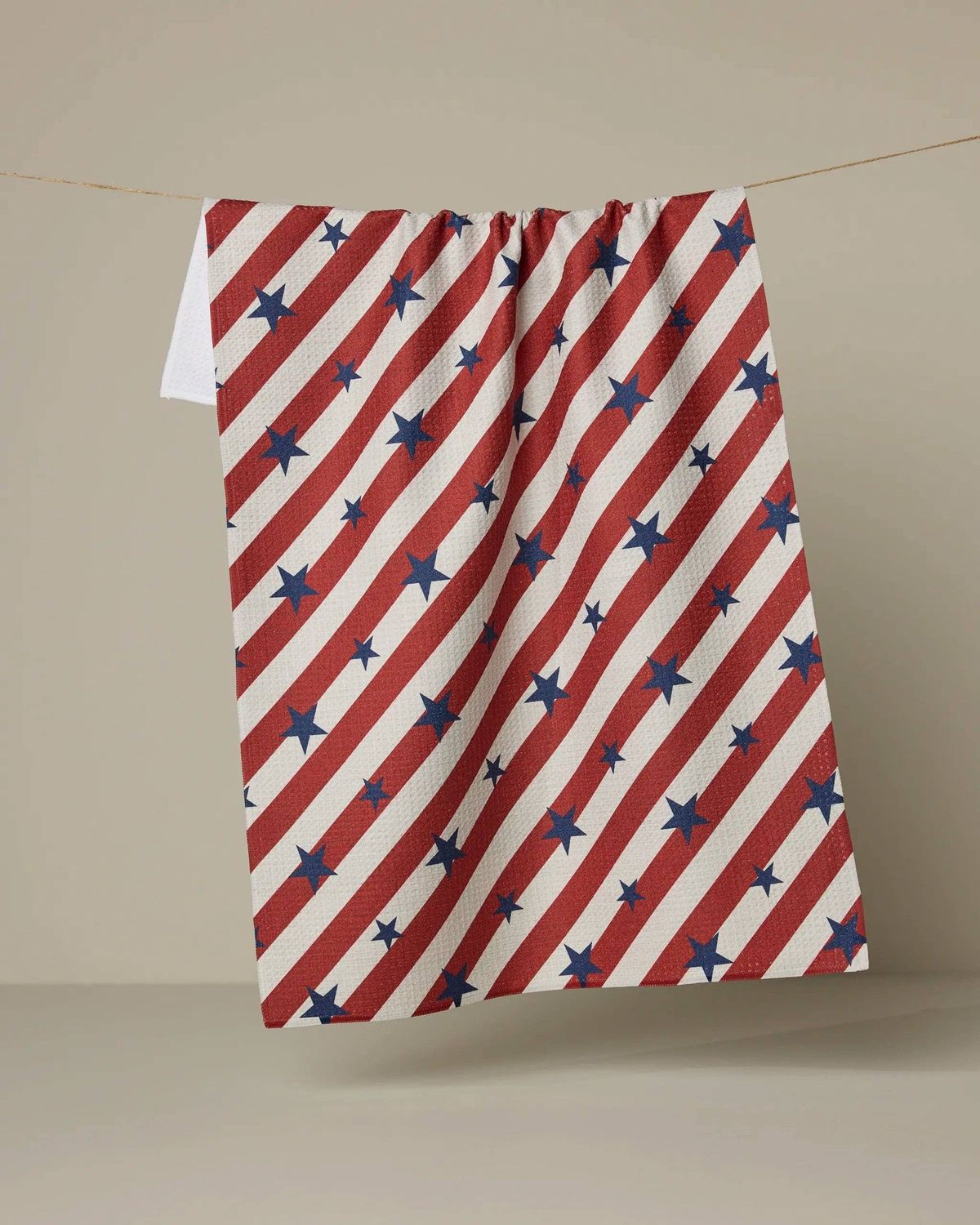 Patriotic Stripe Tea Towel