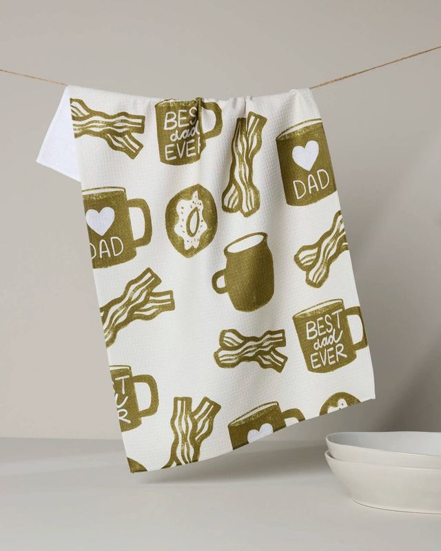 Dad Fuel Tea Towel