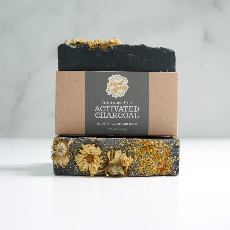 Activated  Charcoal Artisan Soap Bar