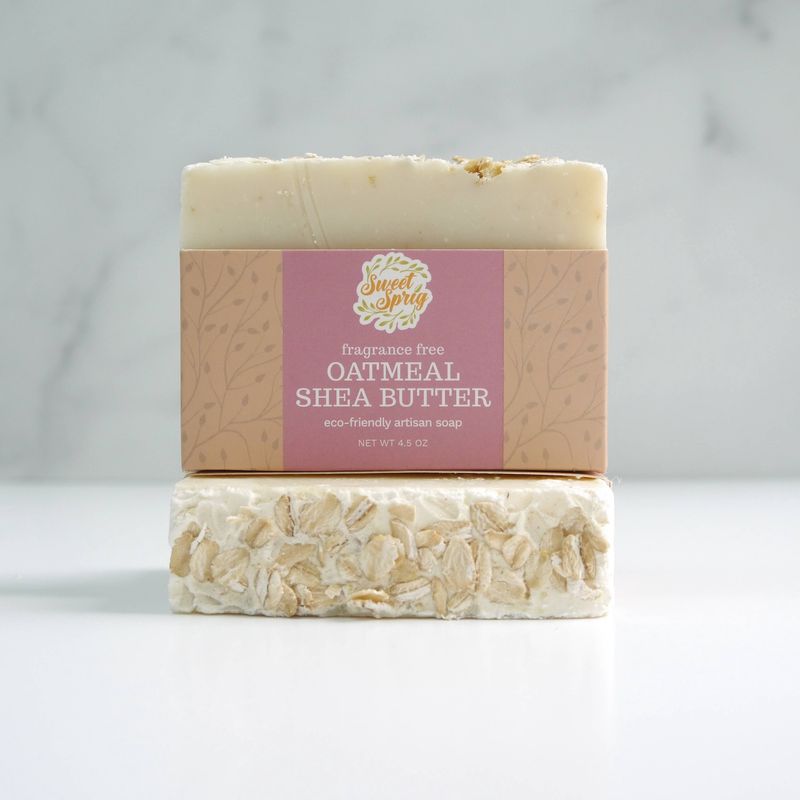 Oatmeal Shea Butter Artisan Soap Bar