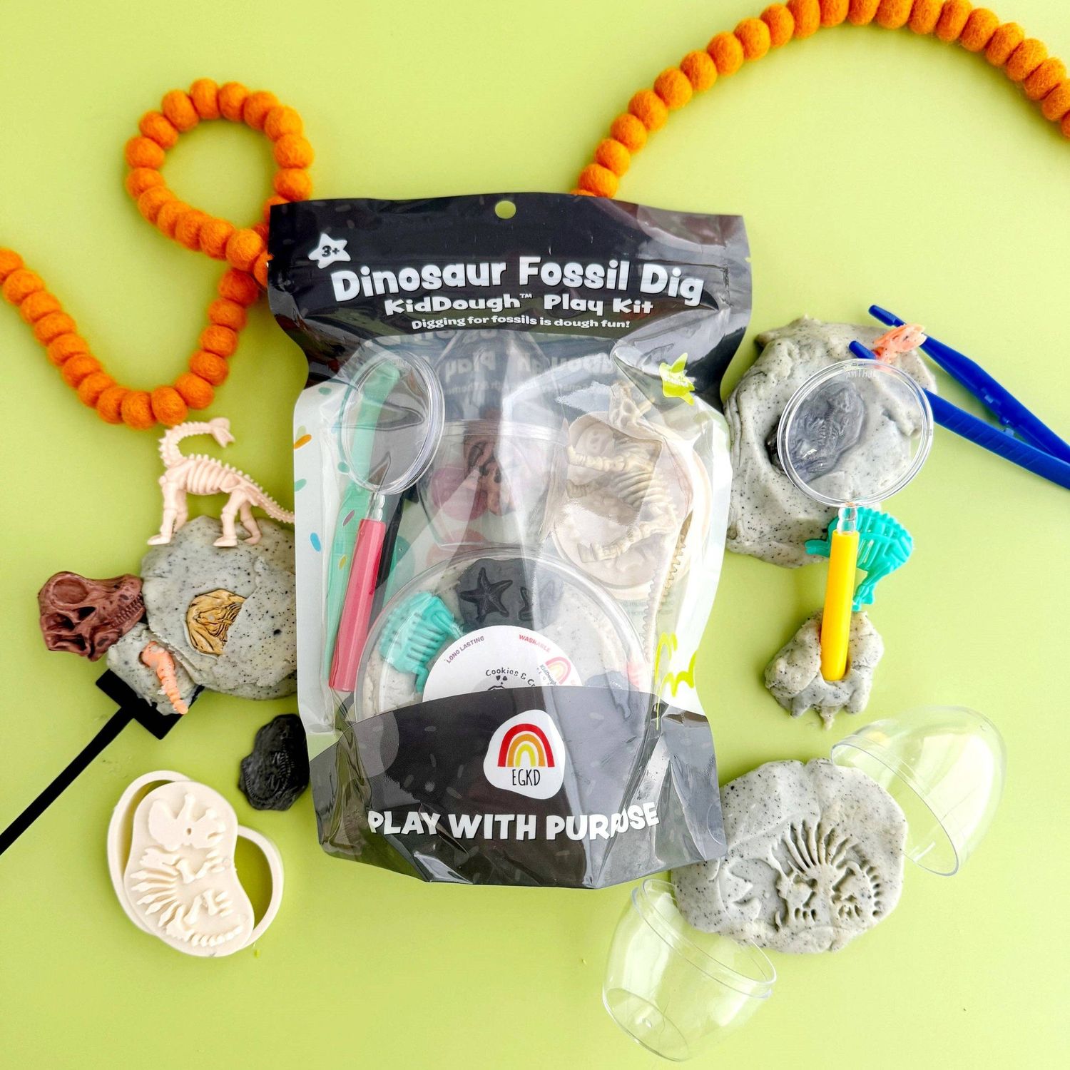 Dinosaur Fossil Dig KidDough Play Kit Dinosaur Fossil Dig KidDough Play Kit