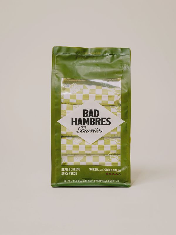 Bad Hambres Burritos 6 pack