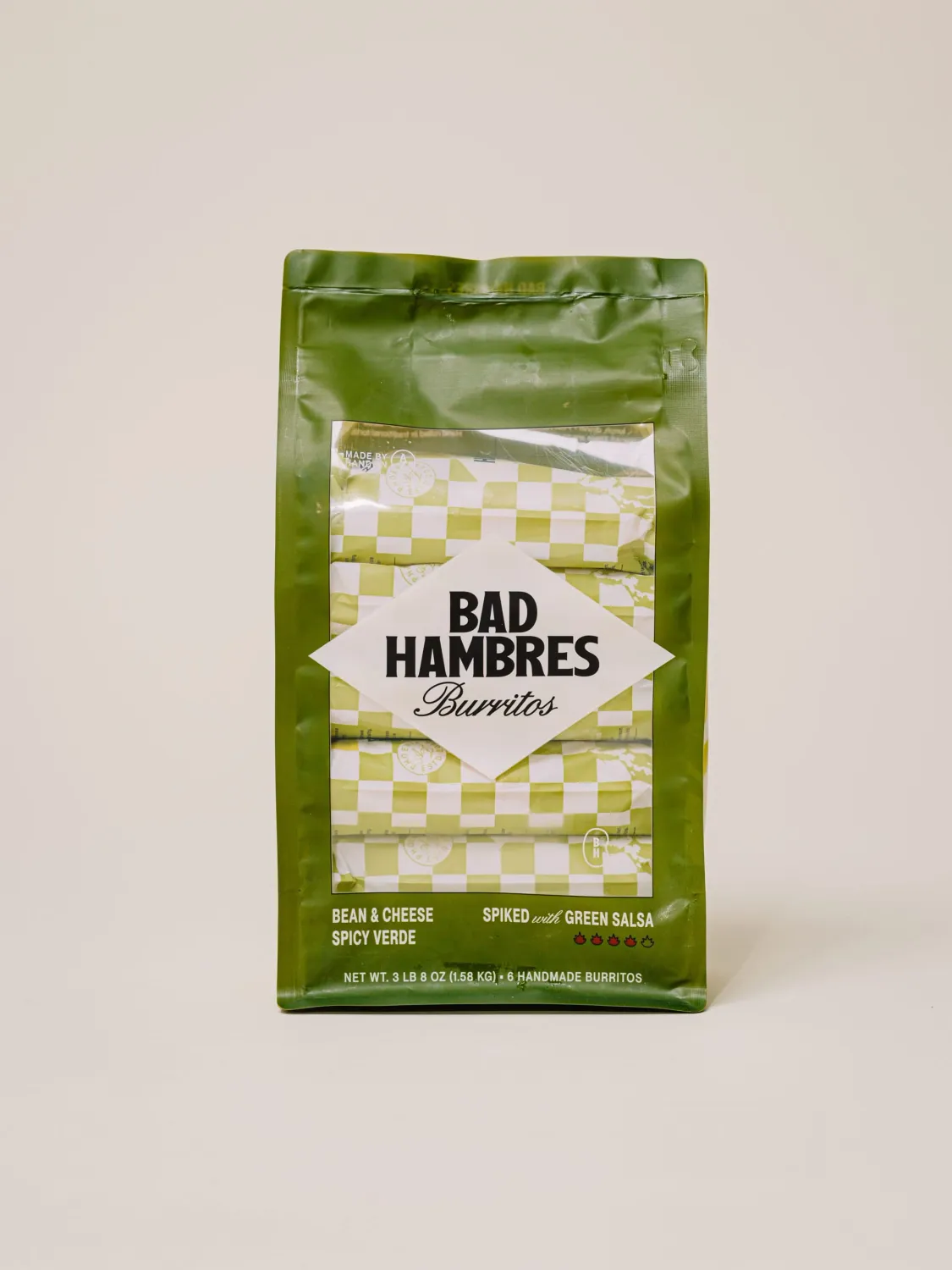Bad Hambres Burritos 6 pack