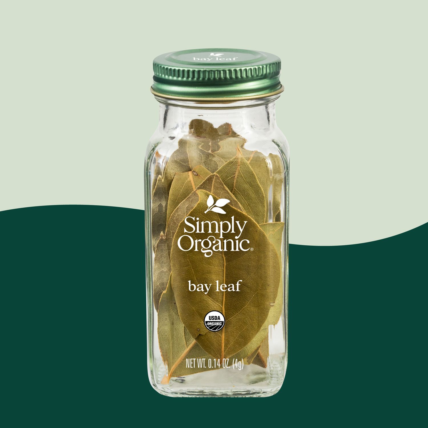 Bay Leaf, Premium Hand Selected, Certified Organic, 0.14 Oz