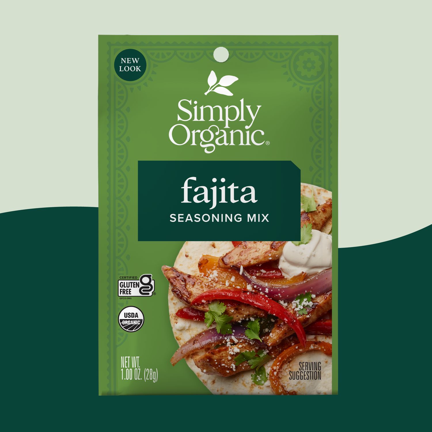 Fajita Seasoning Mix, Certified Organic, Gluten-Free, 1 Oz