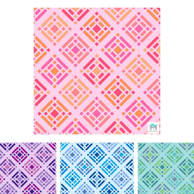 MAHJONG MAT  |  Brightside  |  33" x 33"