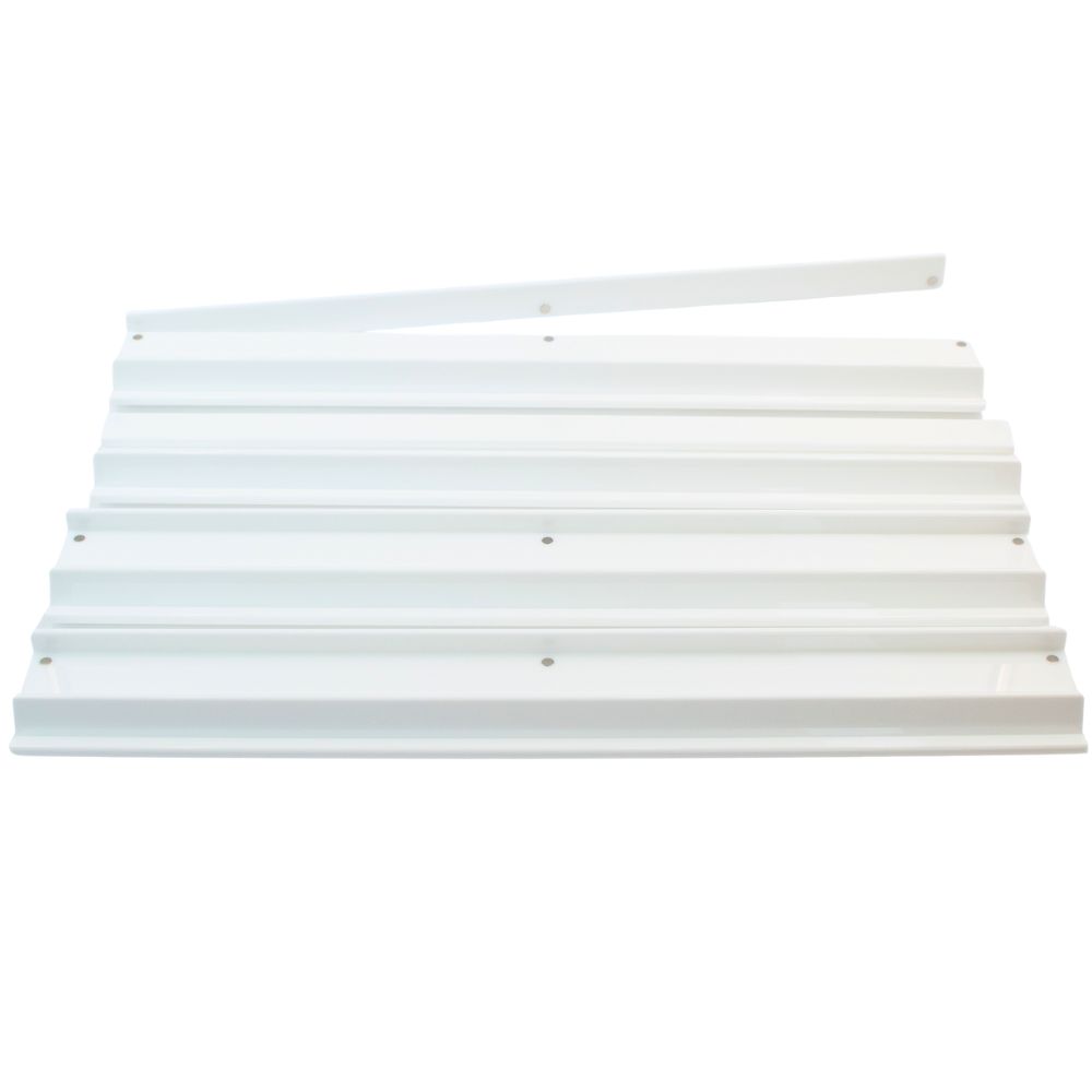 MAHJONG RACKS | Premium Acrylic | 4 Racks + 4 Pushers MAHJONG RACKS | Premium Acrylic | 4 Racks + 4 Pushers, Color: Solid White