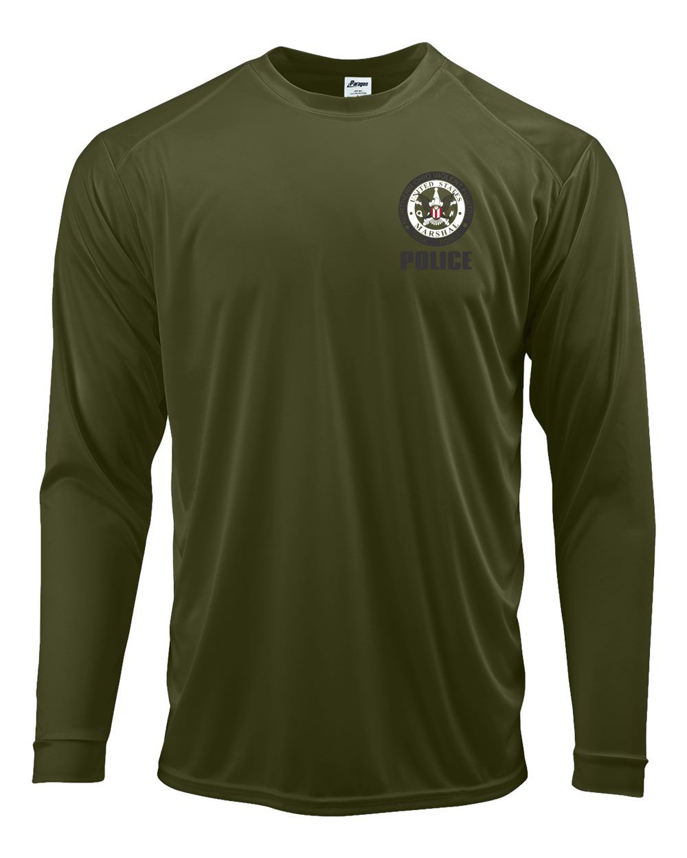 NOVFTF MILITARY GREEN PERFORMANCE LS