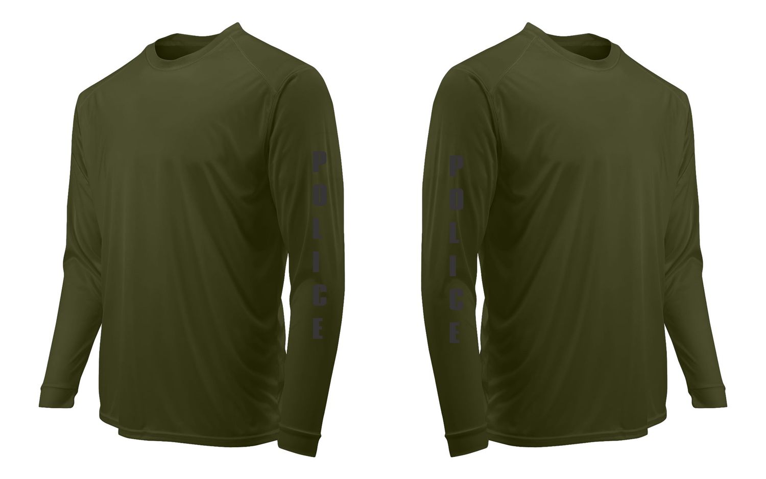 NOVFTF MILITARY GREEN PERFORMANCE LS