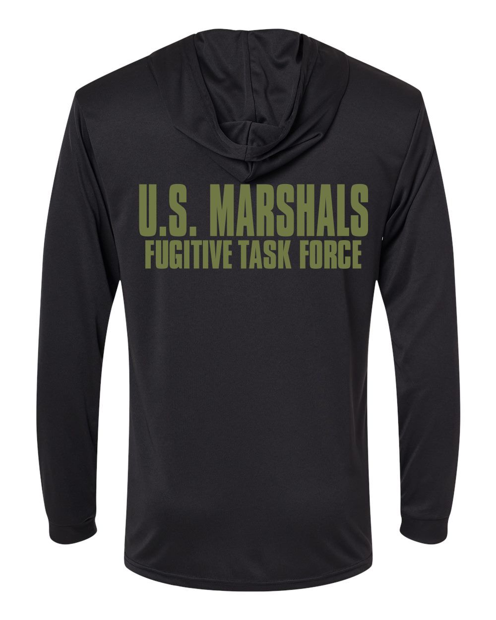 NOVFTF BLACK PERFORMANCE HOODED LS