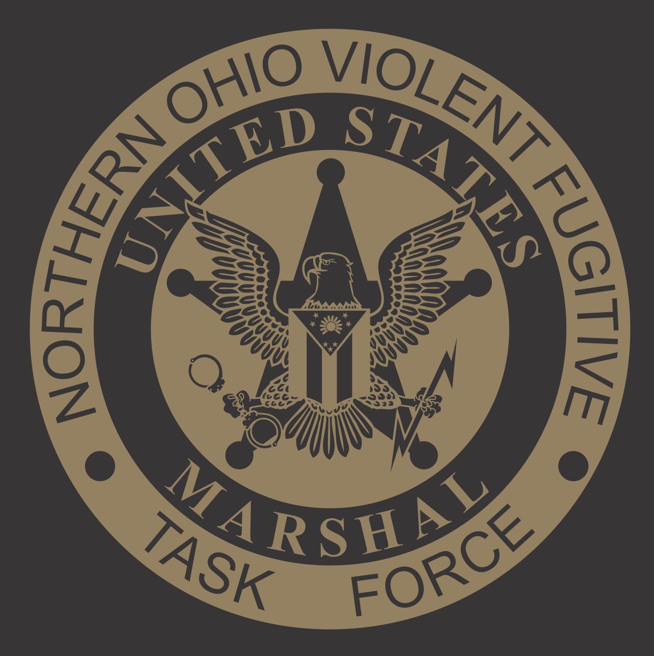 OP USMS BLACK T-SHIRT