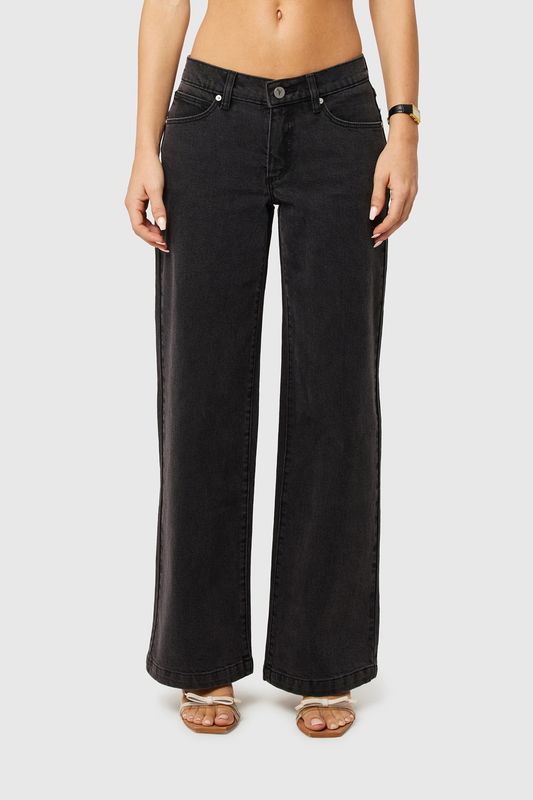 A 99 Baggy Cara - Washed Black