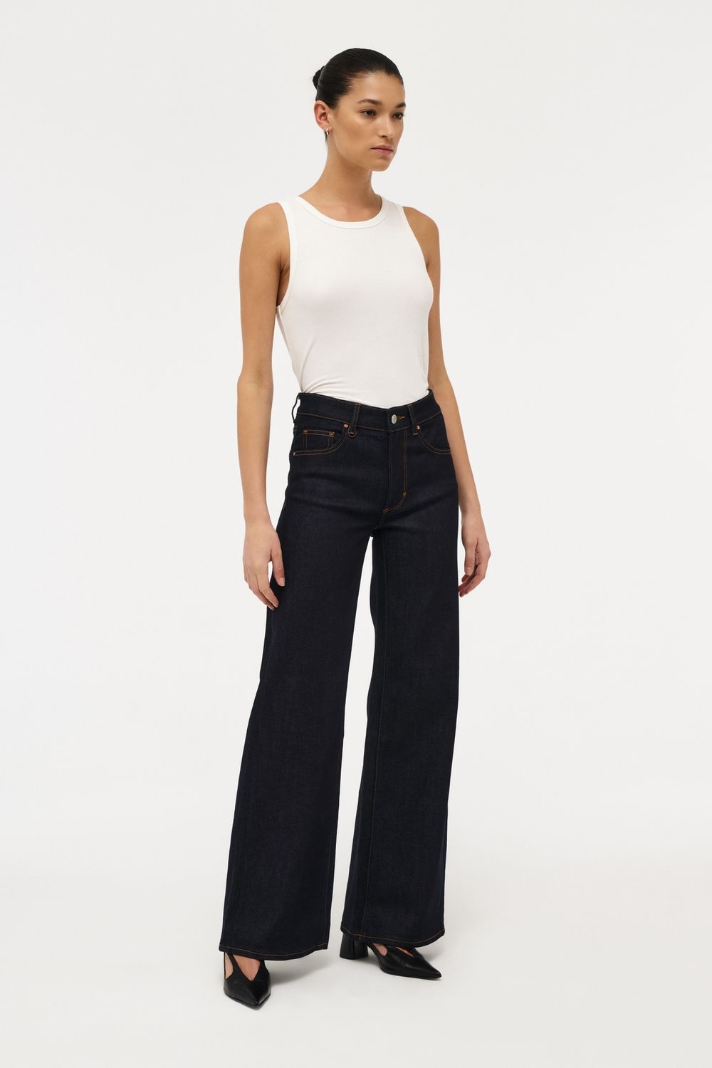 Neuw Eva Wide Resonate - Raw Indigo
