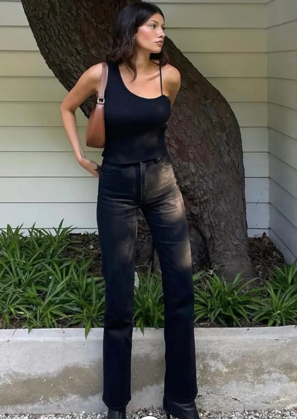 Rollas Original Straight - Comfort Jet Black