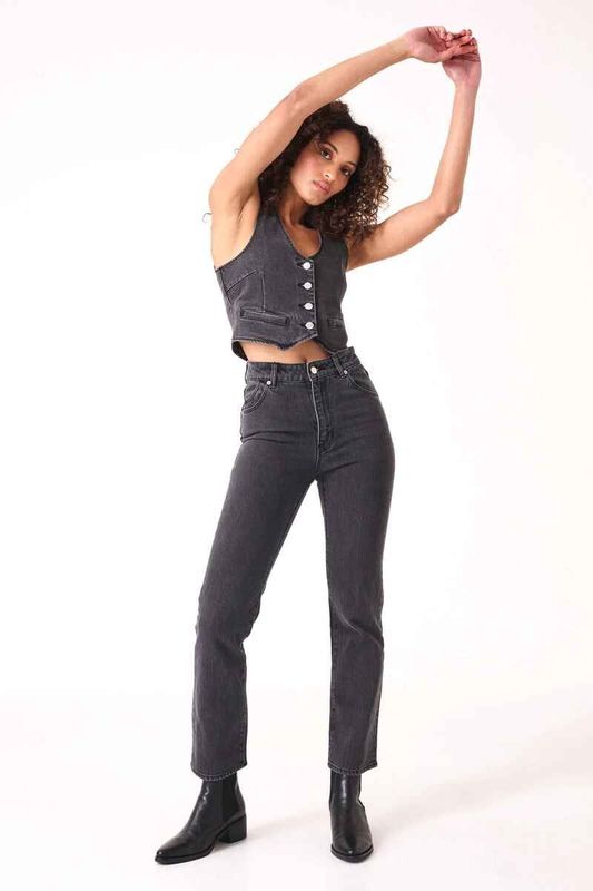 Rollas Original Straight Brad Black - Brad Black