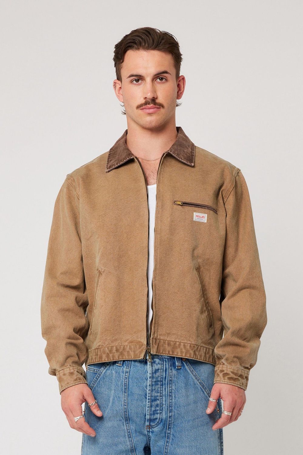Rollas Miner Jacket - Sandstone