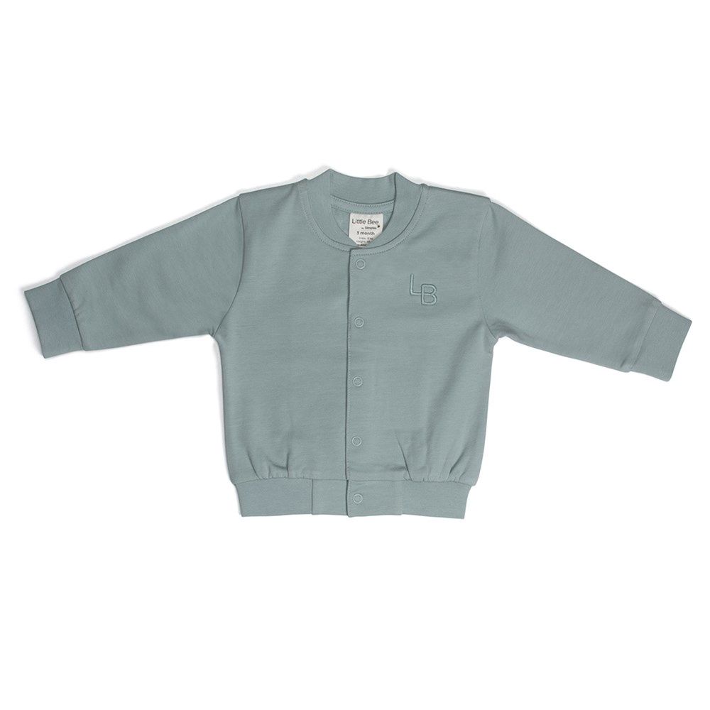Dimples LB Bomber Jacket - Blue Mist