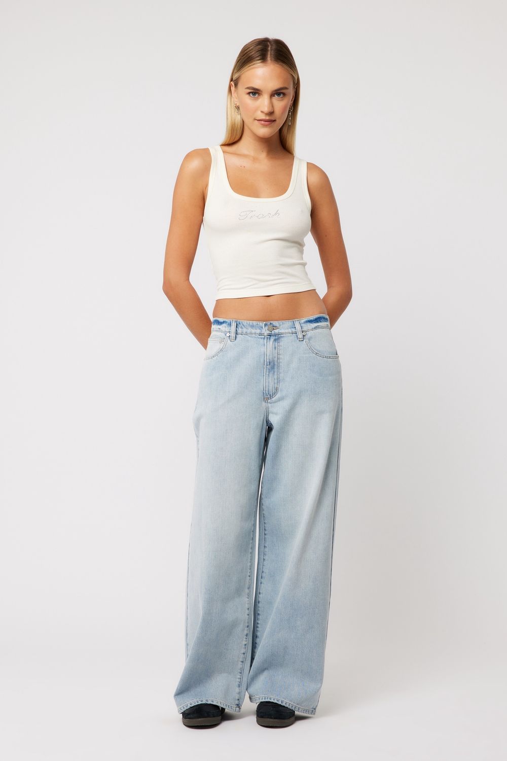 A 95 Super Baggy Telisha - Light Vintage Blue