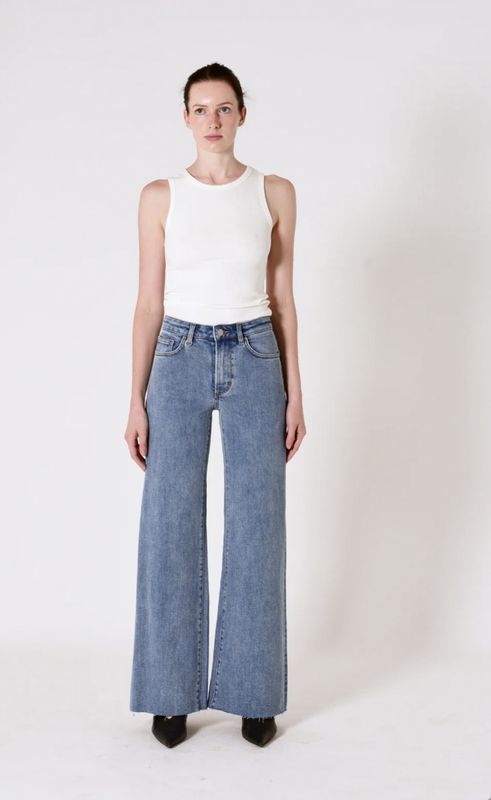 Neuw Eva Wide Arrival - Light Vintage Indigo
