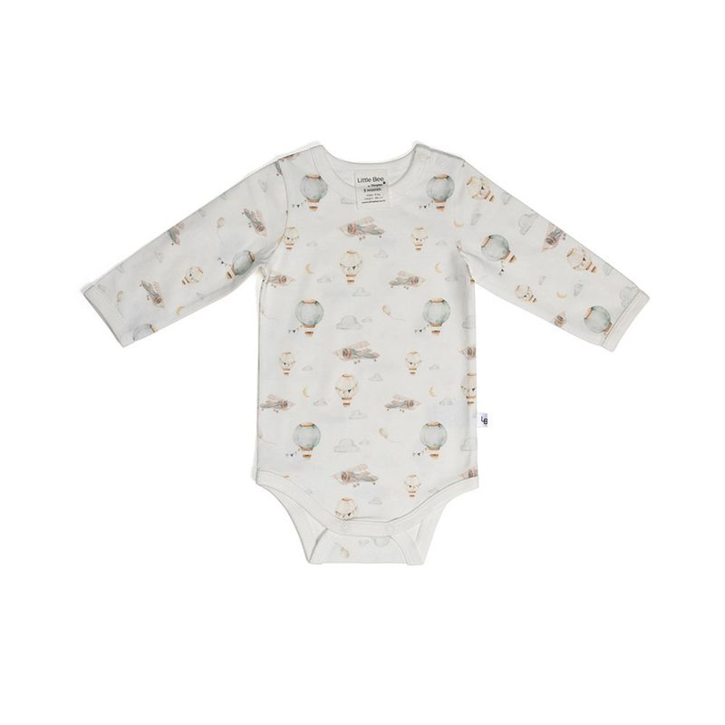 Dimples LB Cotton Bodysuit - Balloon
