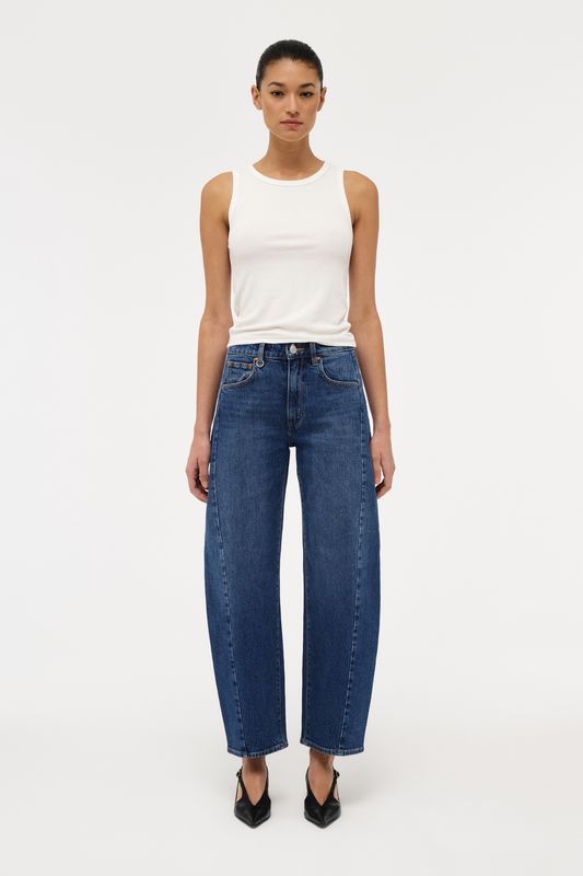 Neuw Amber Barrel Iris - Mid Vintage Indigo