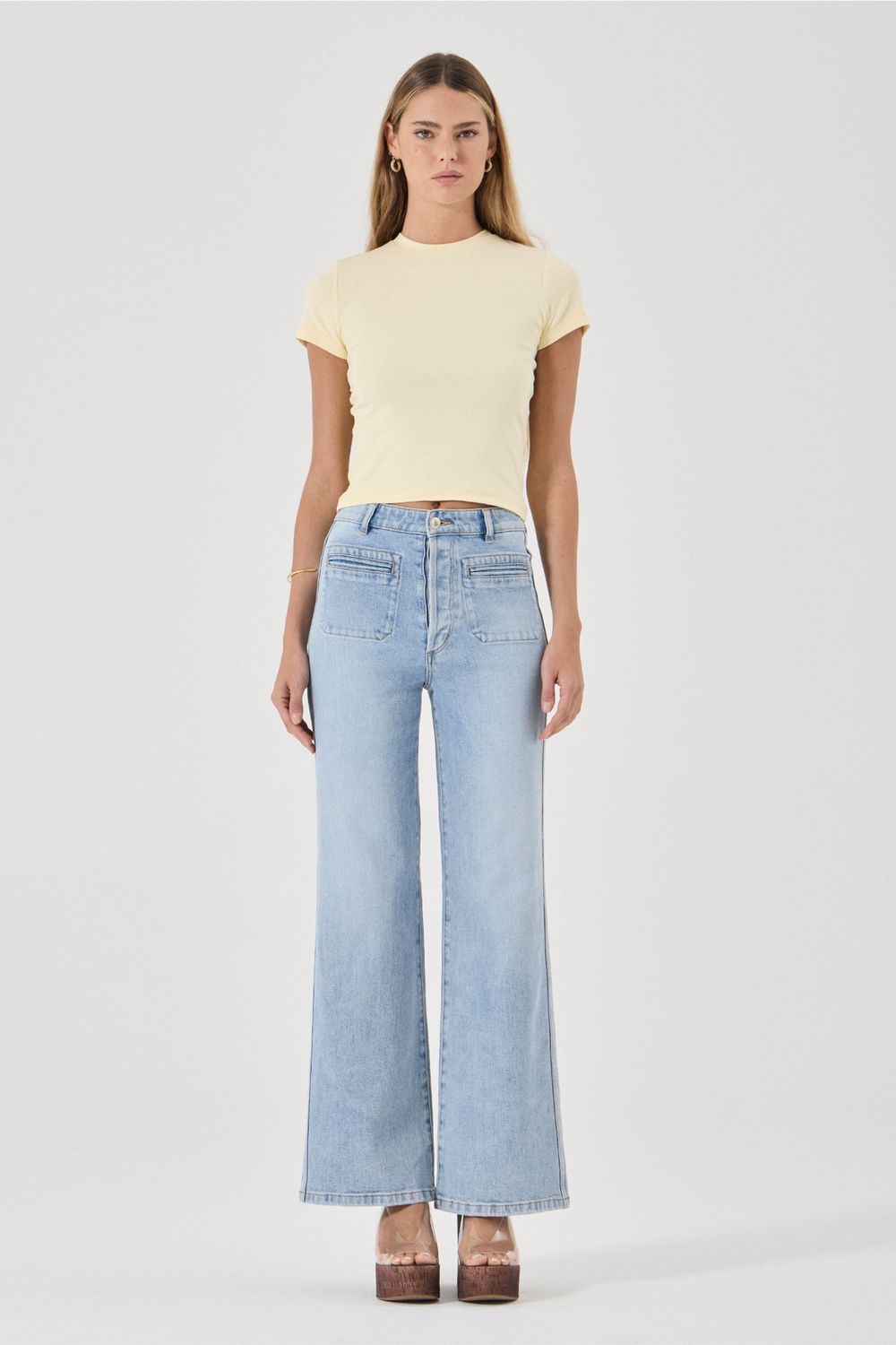 Rollas Sailor Lila Bowery Blue - Bowery Vintage