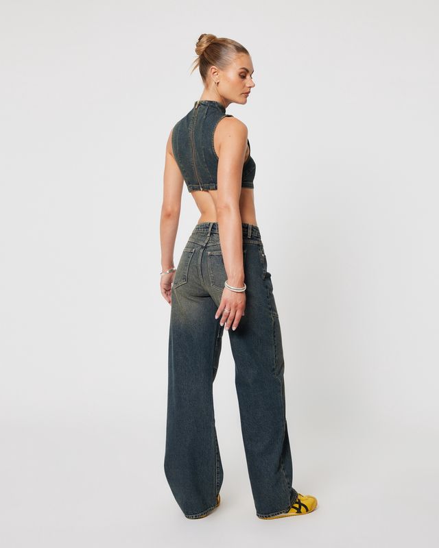 A 95 Baggy CharlyPanels Quinn Worn - Tint Dark Blue