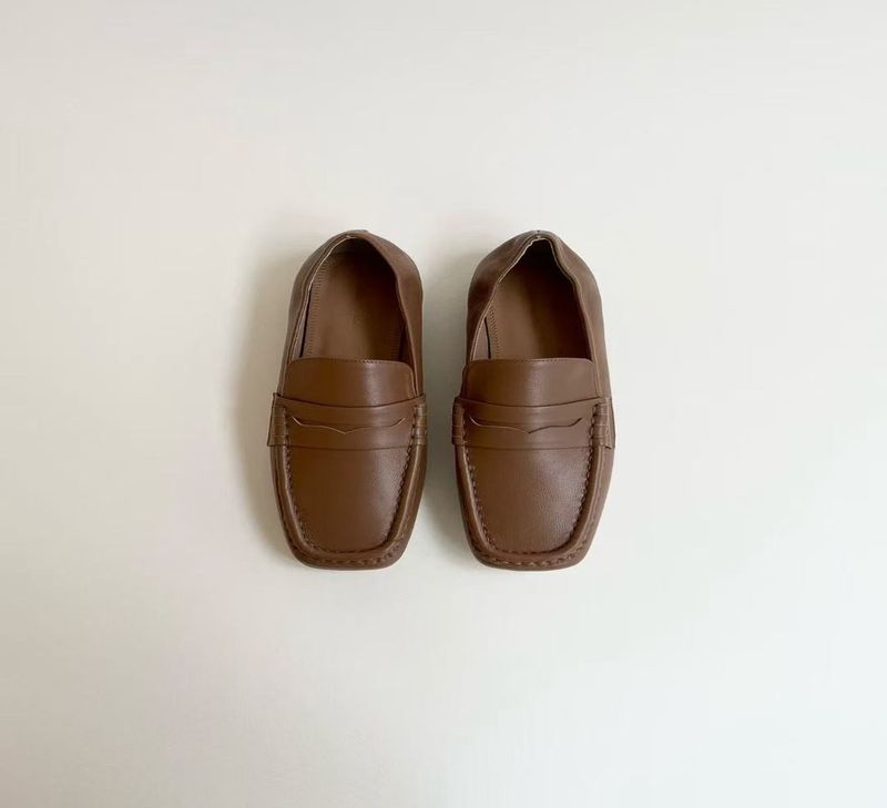 Classic Lambskin Penny Loafers