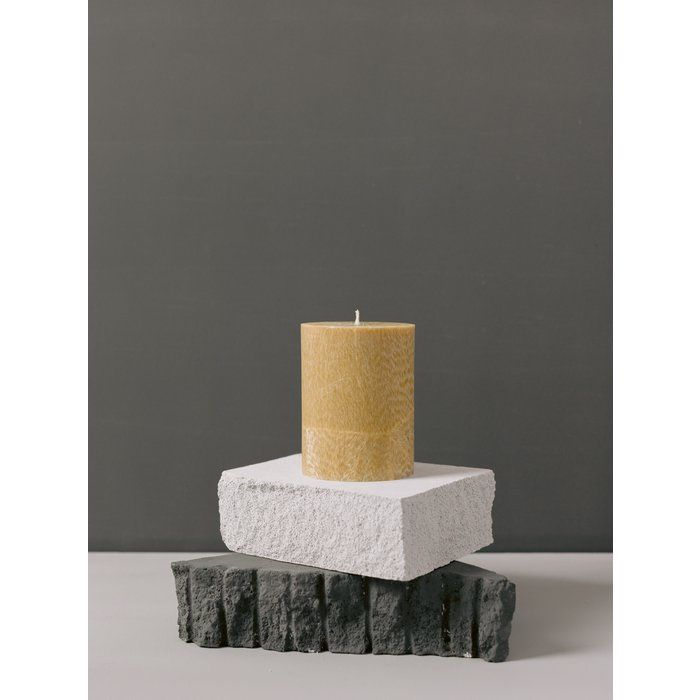 Cilinderkaars Dragor - geel, Size: S