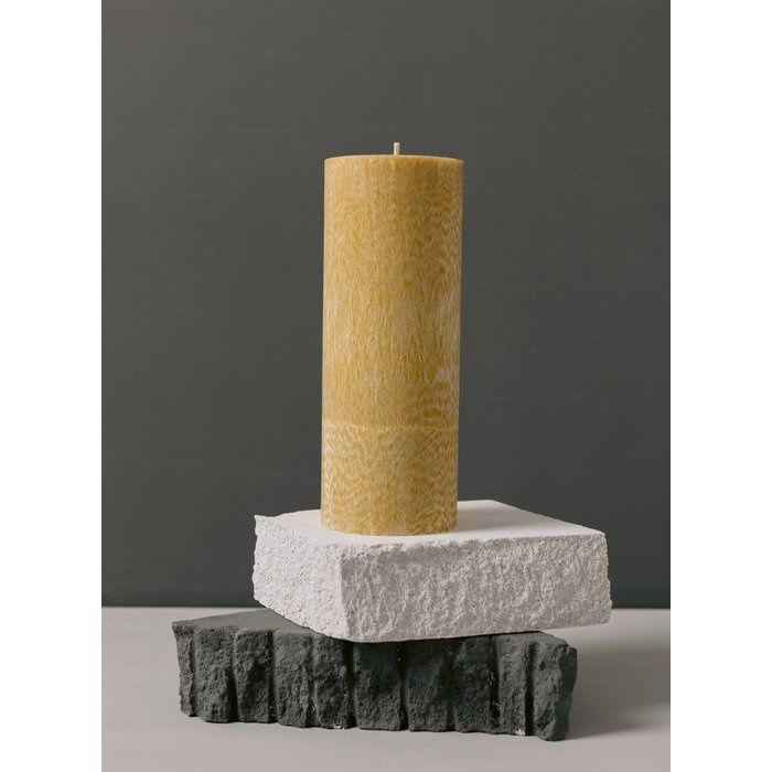Cilinderkaars Dragor - geel