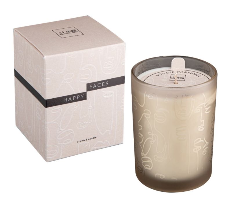 Geurkaars Happy Face, Size: S