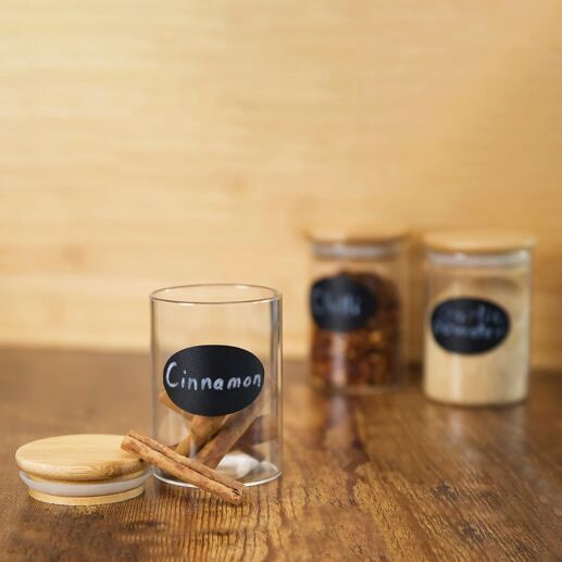 Glazen voorraadpotten - 280ml