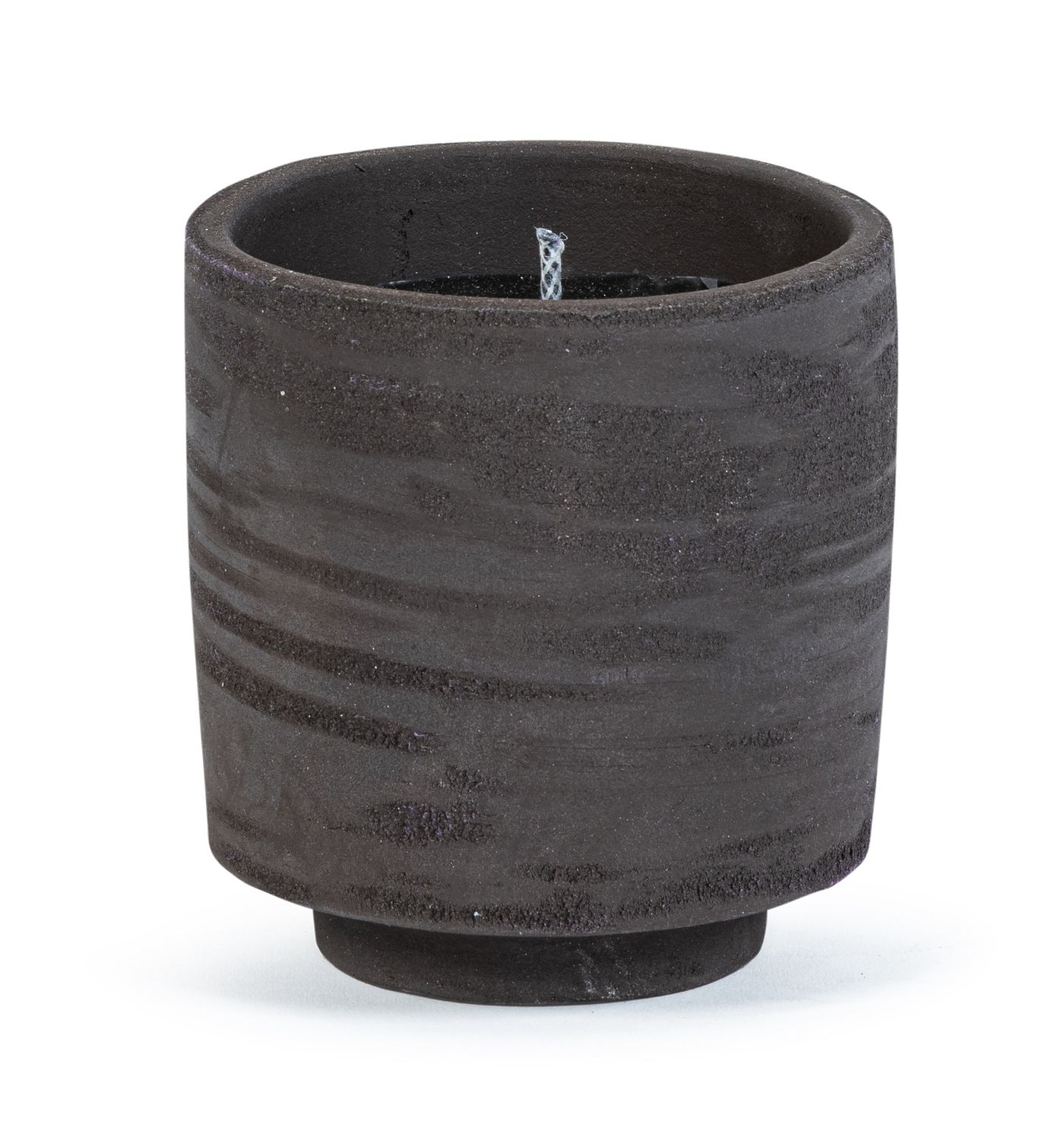 Buitenkaars terracotta - zwart, Size: S