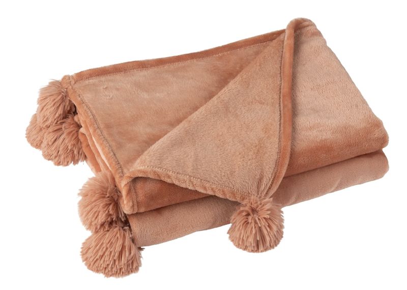 Plaid Pompon - diverse kleuren