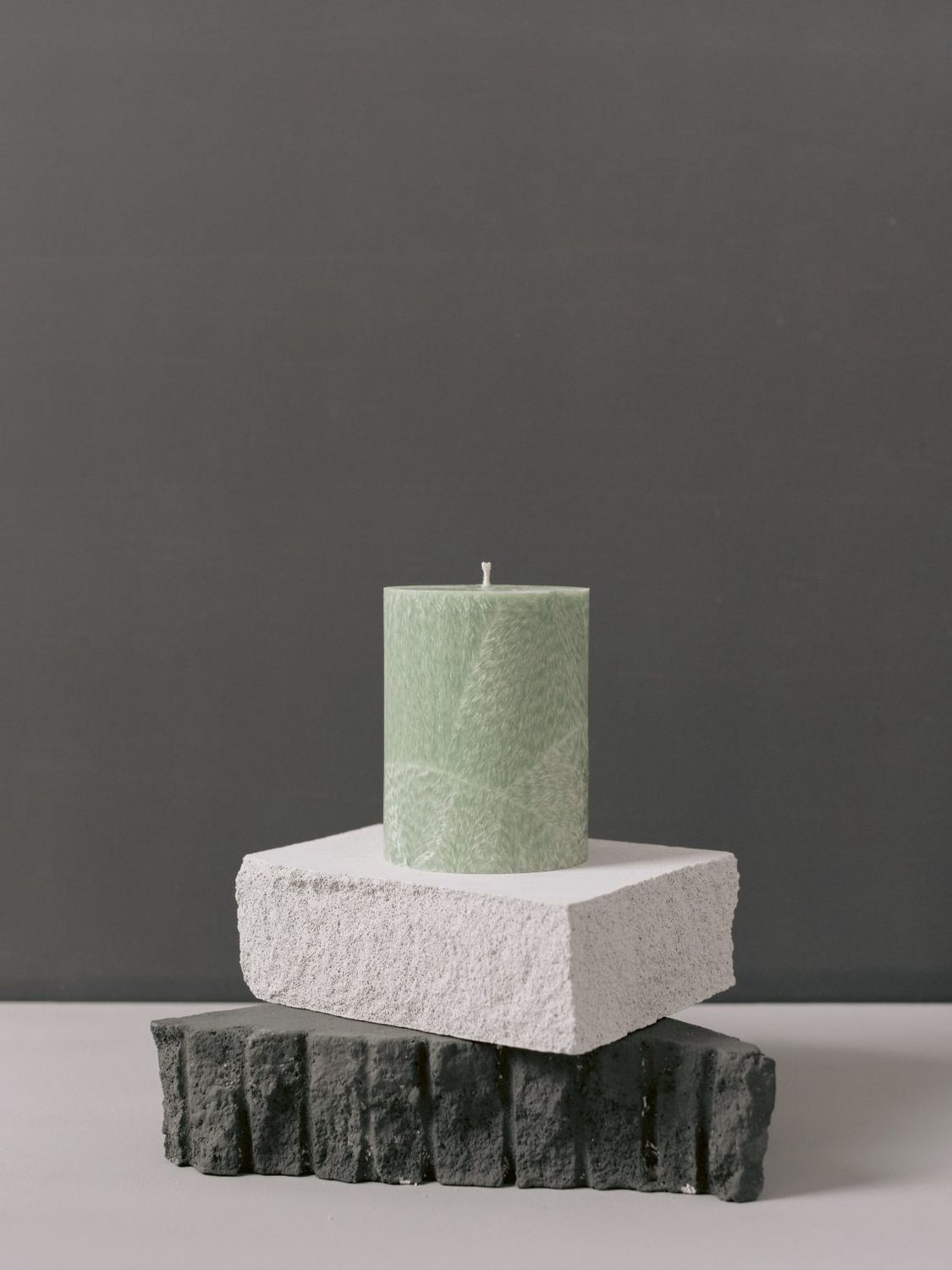 Cilinderkaars Hals - Mint, Size: S