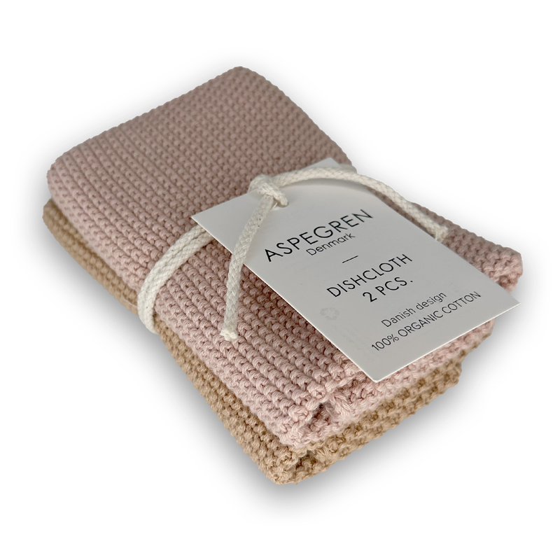 Vaatdoek gebreid - Solid - Set van 2