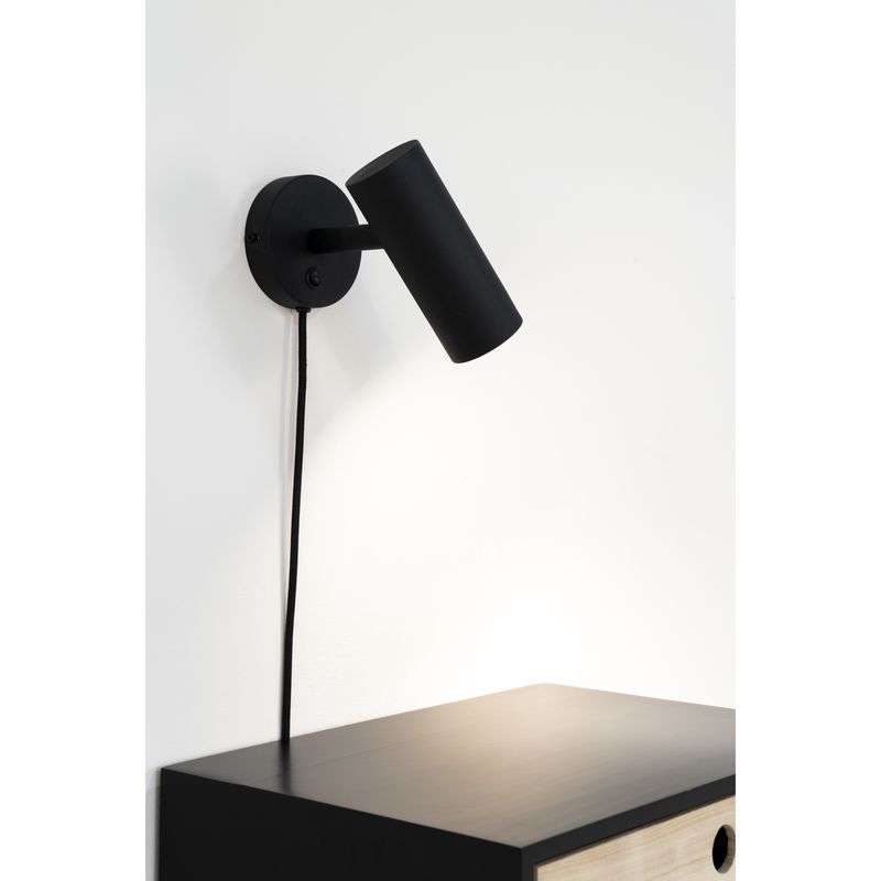 Wandlamp Paris - zwart of messing