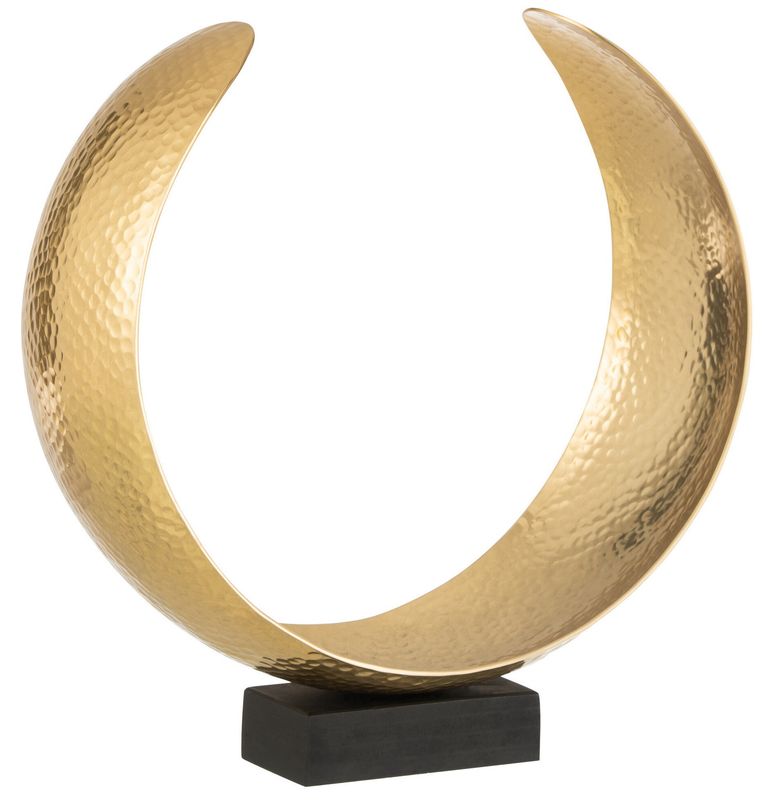 Decoratieve maan / kaarsenhouder