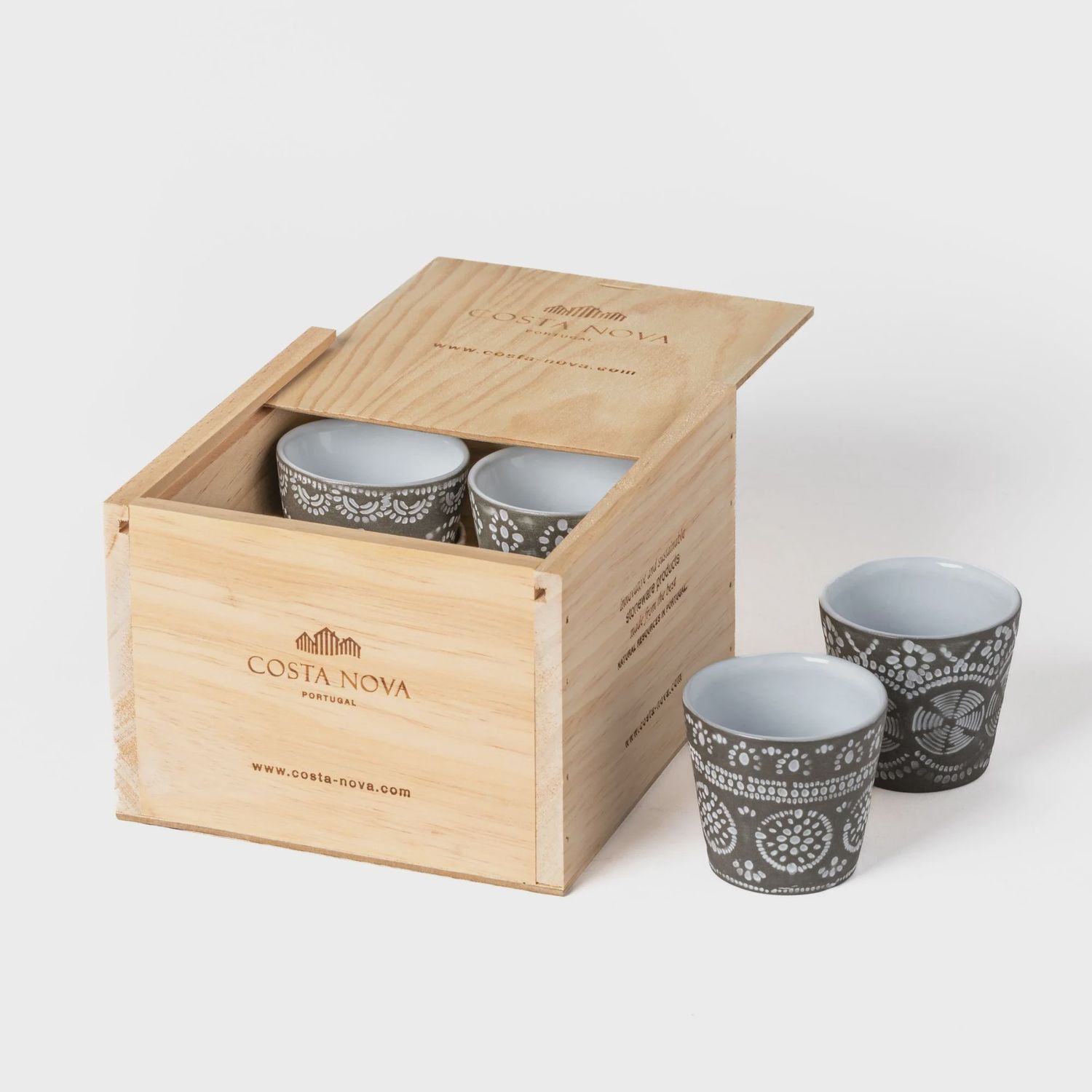 Giftbox espresso cups - Grespressso Eco Gres