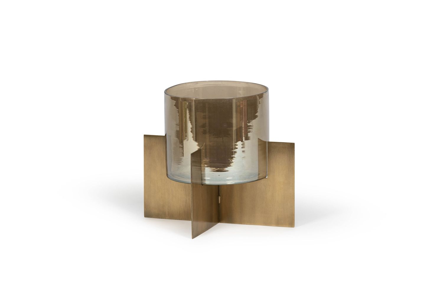 Windlicht Brass base