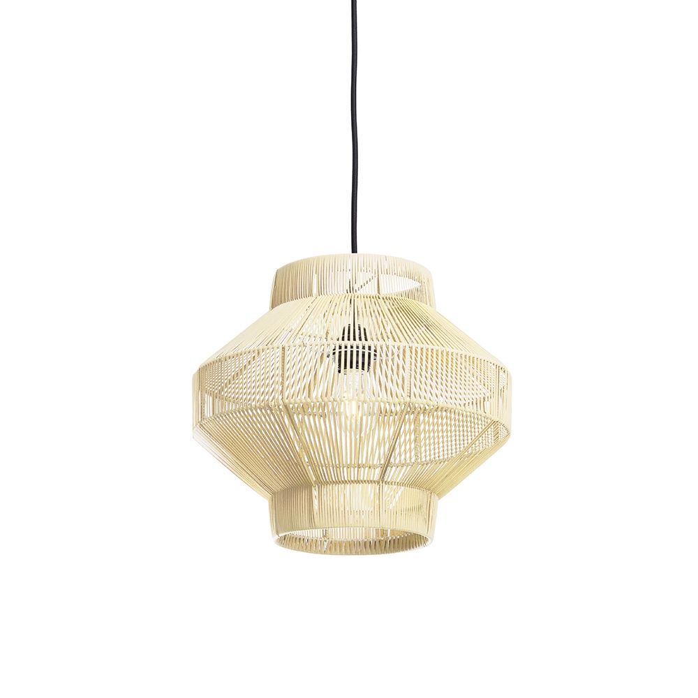 Lampion Recycled nr.2 - naturel of Terra, Kleur: Naturel, Size: S