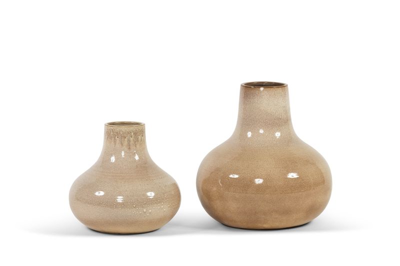 Vaas terracotta Beige - diverse afmetingen