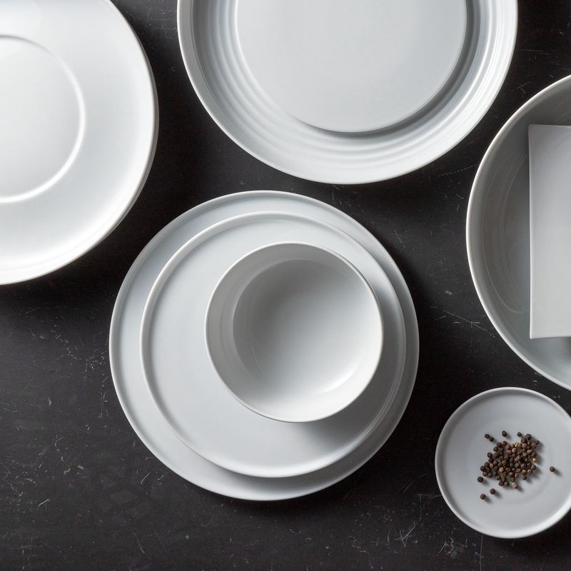 Resonance Servies - Wit en wit/goud