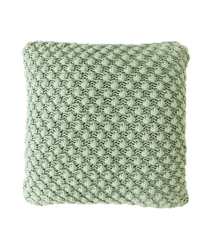 Kussen Popcorn - Mineral blue