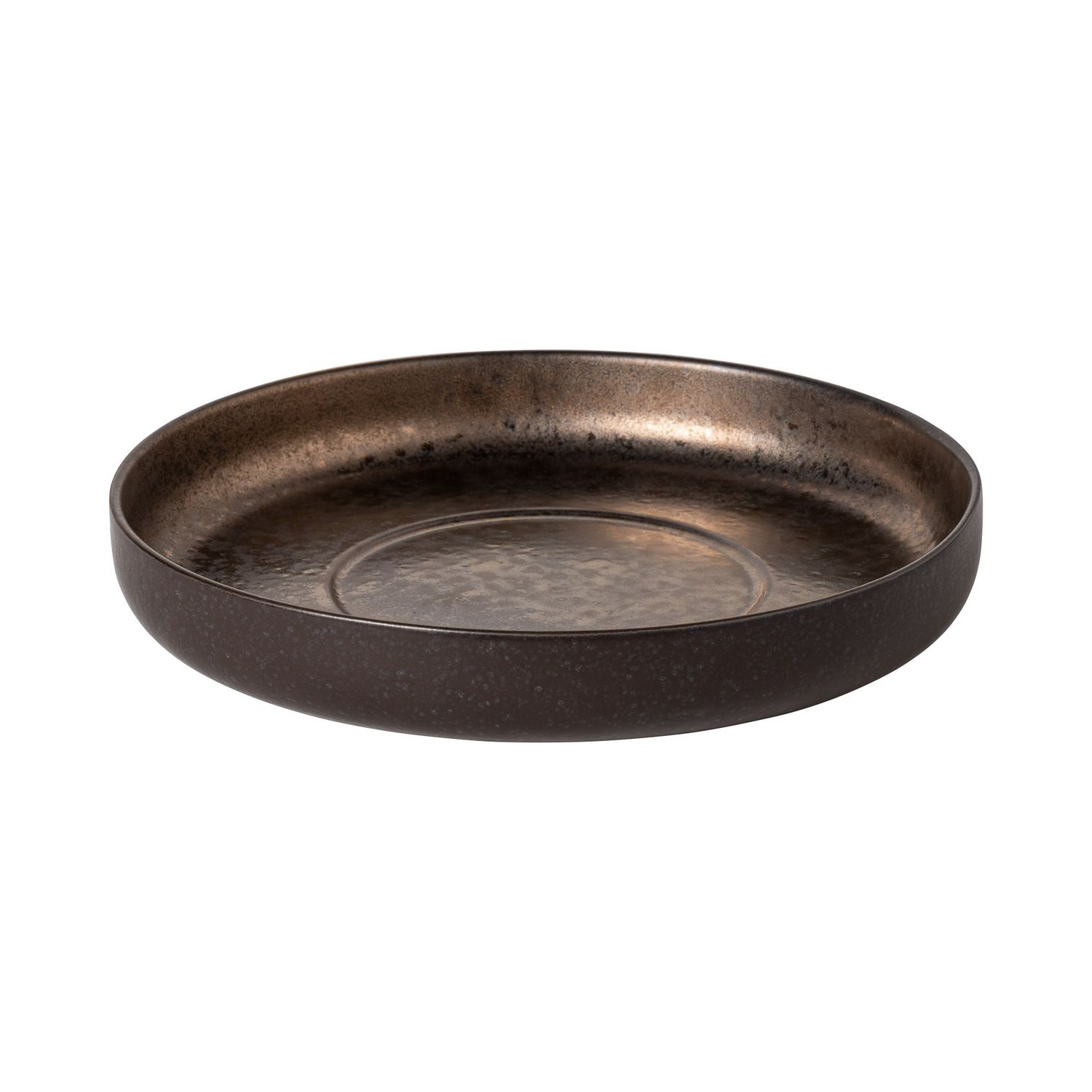 Resonance Servies - Bruin  / Creme, Kleur: Bruin, Model: Diner diep